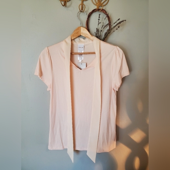 NWT Madeline Blush Pink Shirt - Picture 3 of 7